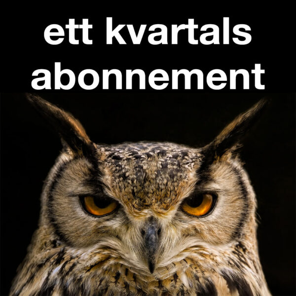 Kvartalsabonnement