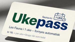 Ukepass med automatisk fornyelse