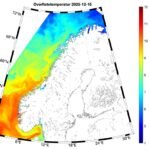 Overflatetemperatur 2025